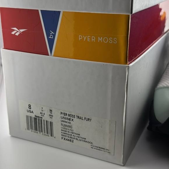 PYER MOSS TRAIL FURY UNISEX RUNNING SNEAKER SHOE ORIGINAL BOX SIZE 8 - Picture 5 of 17